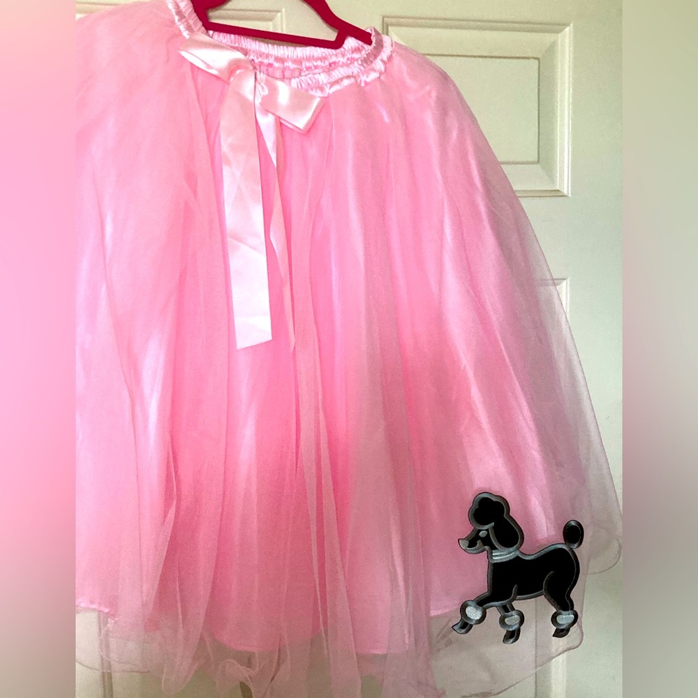 NWT Sock Hop Poodle Skirt Costume from JoAnns